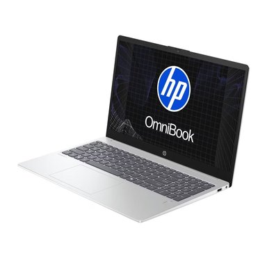 PORTÁTIL HP 15.6” FHD CON AMD R7 AI 350, 24GB RAM Y 512GB SSD - COLOR PLATEADO Y WINDOWS 11