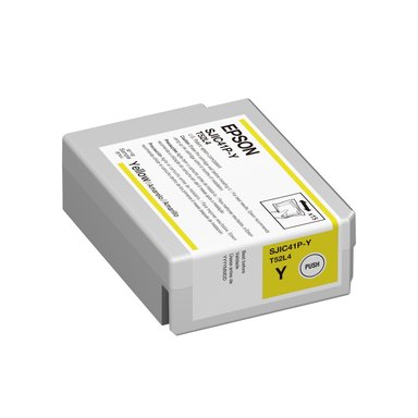 CARTUCHO DE TINTA AMARILLA EPSON C4000, ORIGINAL, ALTA CALIDAD, MODELO C13T52L420, PARA IMPRESORAS EPSON