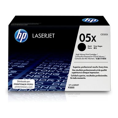 CARTUCHO DE TÓNER HP 05X NEGRO ALTO RENDIMIENTO