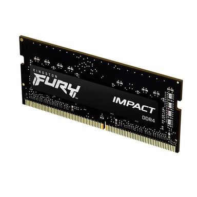 MEMORIA RAM KINGSTON HYPERX FURY IMPACT 16GB DDR4 3200MHZ SODIMM PARA LAPTOP - ALTO RENDIMIENTO - 1
