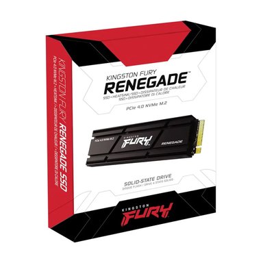 UNIDAD DE ESTADO SÓLIDO KINGSTON FURY RENEGADE 2TB M.2 2280 NVME 7300MB/S - COMPATIBLE CON PC Y PS5 - 1