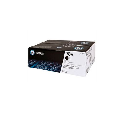 TONER HP CE278AD 78AD NEGRO 2 UNIDADES