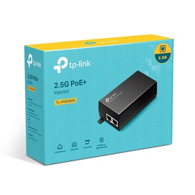 INJECTOR TP-LINK 2.5G POE+ POTENCIA - 1