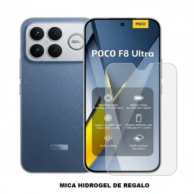 POCO F8 ULTRA 16GB RAM 512GB ROM AZUL + MICA HIDROGEL - REGISTRADO - 1