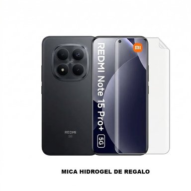 XIAOMI REDMI NOTE 15 PRO PLUS 5G 12GB RAM 512GB ROM BLACK - REGISTRADO - 1