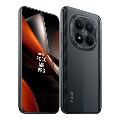 XIAOMI POCO M8 PRO 5G 12GB RAM 512GB ROM NEGRO CON MICA HIDROGEL - REGISTRADO - 3