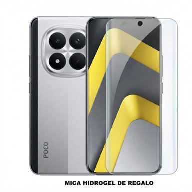 XIAOMI POCO M8 PRO 5G 12GB RAM 512GB ROM PLATA CON MICA HIDROGEL - REGISTRADO - 1