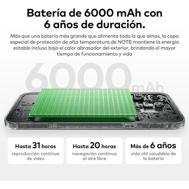 INFINIX NOTE 60 PRO 5G 8GB RAM DEEP OCEAN BLUE 256GB ROM + MICA HIDROGEL - REGISTRADO - 6
