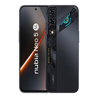 ZTE NUBIA NEO 5 5G GAME SUIT EDITION 8GB RAM SHADOW BLACK 256GB ROM - REGISTRADO - 1