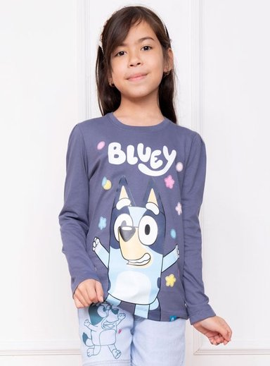 POLO BLUEY NIÑA ML - JERSEY 100% ALGODON