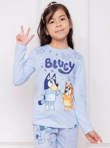POLO BLUEY NIÑA ML - JERSEY 100% ALGODON