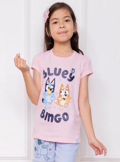 POLO BLUEY NIÑA MC - JERSEY 100% ALGODON