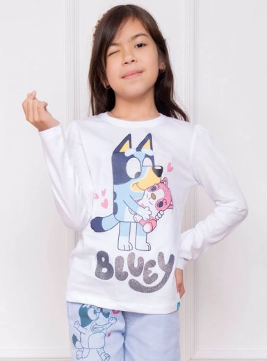 POLO BLUEY NIÑA ML - JERSEY 100% ALGODON