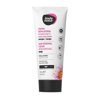 CREMA DEPILATORIA HIDRATANTE CORPORAL PIEL SENSIBLE 200 ML
