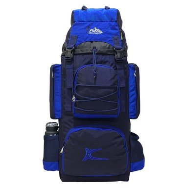 MOCHILA CAMPERA MODELO N.4 KENGAR - AZUL/AZULINO