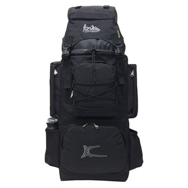 MOCHILA CAMPERA MODELO N.4 KENGAR - NEGRO ENTERO