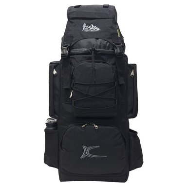 MOCHILA CAMPERA MODELO N.3 KENGAR - NEGRO ENTERO