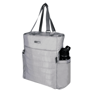 BOLSO MOCHILA MODELO DONATA - PLOMO PLATA - 2