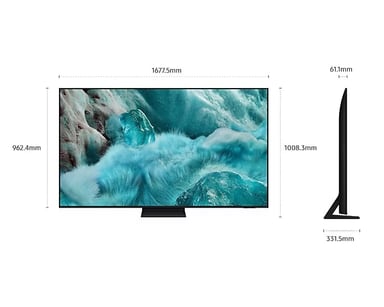 TELEVISOR SAMSUNG QLED 75 VISIÓN AI SMART TV QN75Q7F5AGXPE - 2