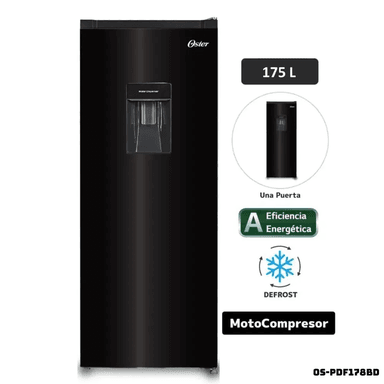 REFRIGERADOR OSTER OS-PDF178BD 175L NEGRO