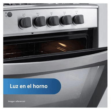 COCINA A GAS INDURAMA CANTABRIA QZ CROMA 5 QUEDAMORES - 4