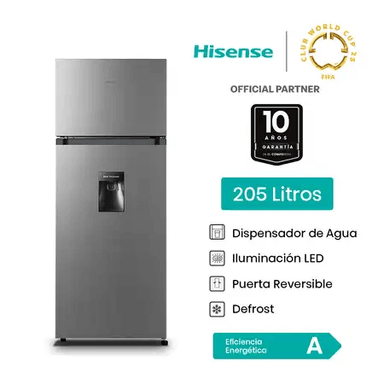 REFRIGERADORA 205L TOP MOUNT RD267H HISENSE