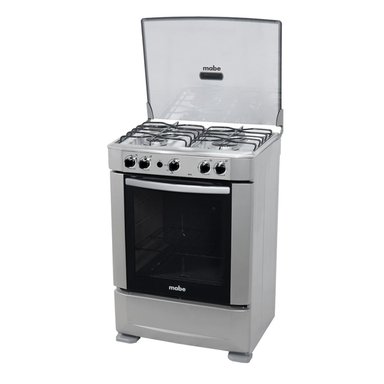 COCINA MABE CMP6012AG0 A GAS DE PIE 60 CM 4 QUEMADORES SILVER - 4