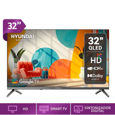 TELEVISOR SMART TV HYUNDAI QLED 32' HYLED3259QG - 1