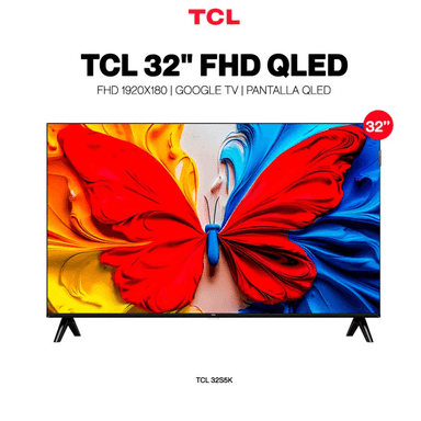 TELEVISOR TCL 32'' QLED FULL HD SMART TV 32S5K