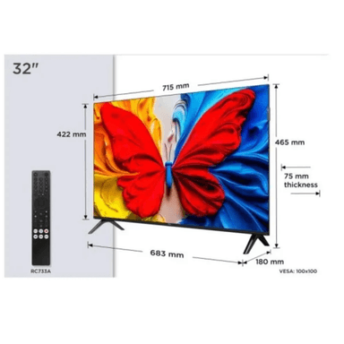 TELEVISOR TCL 32'' QLED FULL HD SMART TV 32S5K - 2