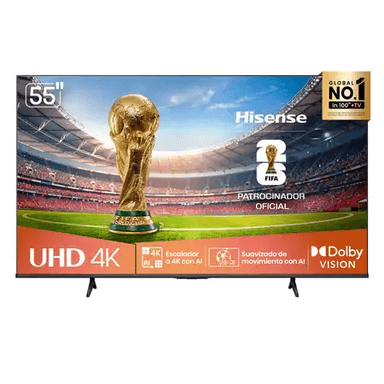 TV HISENSE LED 55' UHD 4K SMART TV 55A6N (2024)
