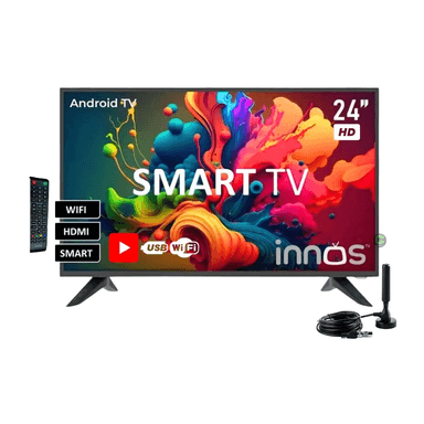 TELEVISOR INNOS 24 LED HD SMART TV S2401KU ANDROID+ ANTENA DIGITAL - 1