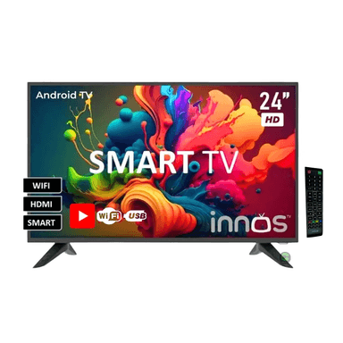 TELEVISOR INNOS 24 LED HD SMART TV S2401KU ANDROID+ ANTENA DIGITAL - 2
