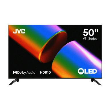 TELEVISOR JVC 50' QLED GOOGLE TV SMART TV - 1