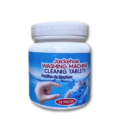 PASTILLAS LIMPIADOR DE LAVADORA 12 PIEZAS