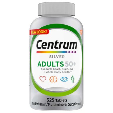 MULTIVITAMÍNICO CENTRUM SILVER ADULTOS 325 TABLETAS