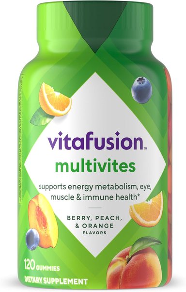 VITAFUSION MULTIVITES 120 GOMITAS