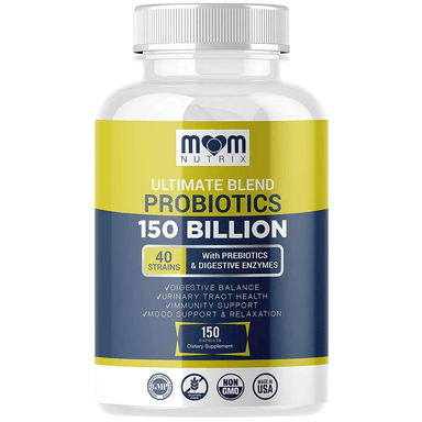 MOM NUTRIX PROBIÓTICO 150 BILLION 40 STRAINS 150 CAPSULAS