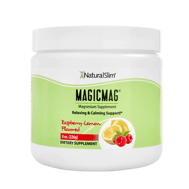 NATURALSLIM MAGICMAG EN POLVO 226 G SABOR FRAMBUESA CON LIMON