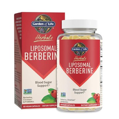 GARDEN OF LIFE HERBALS LIPOSOMAL BERBERINE 60 CAPSULAS