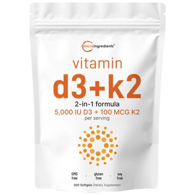 VITAMINA D3+K2 MICROINGREDIENTS 300 CÁPSULAS BLANDAS