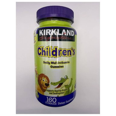 KIRKLAND CHILDRENS DAILY MULTIVITAMIN 160 GOMITAS