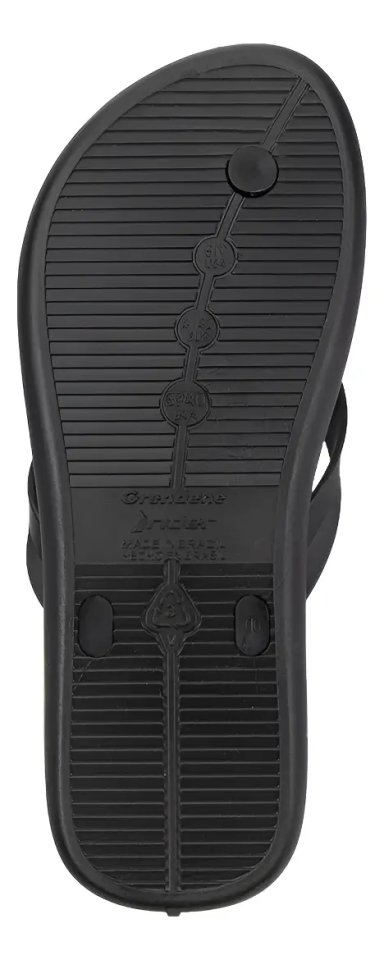 SANDALIAS RIDER FLIP FLOP NEGRO CASUAL DE LA U HOMBRE - 4