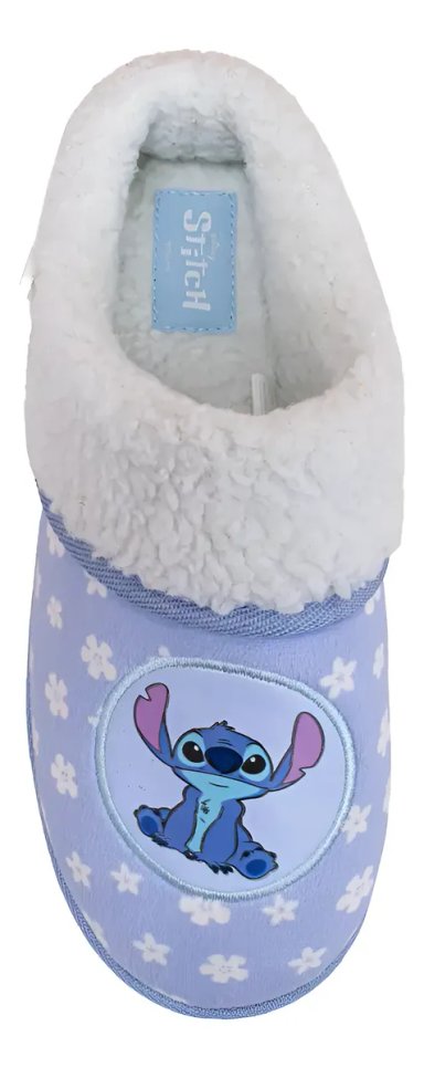 PANTUFLAS STITCH CELESTE MUJER 2TY078000 - 3