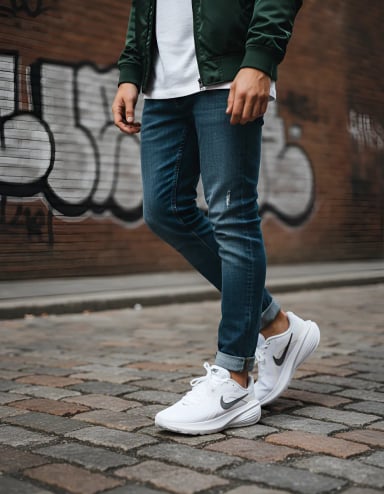ZAPATILLAS NIKE BLANCO DOWNSHIFTER 14 HOMBRE IB1895-101 - 8