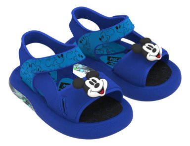SANDALIAS MICKEY CON LUCES AZUL NIÑO2MKC5900002 - 1