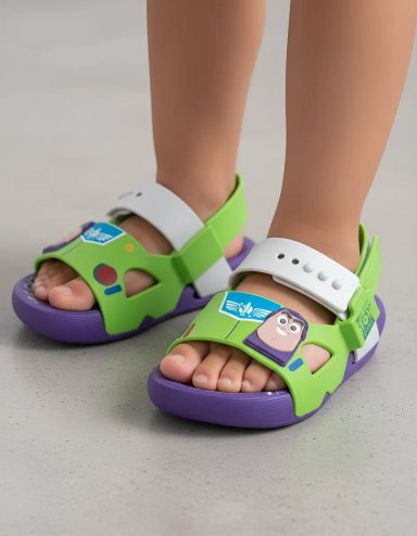 SANDALIAS DISNEY TOY STORY BUZZ LIGHTYEAR MORADO VERDE NIÑO 2TTB7800002 - 3