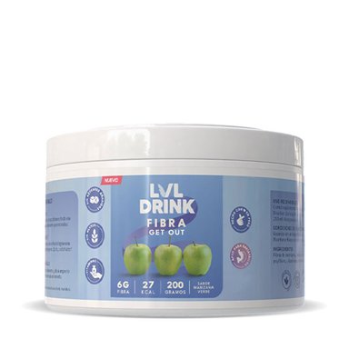 FIBRA DE MANZANA 200G 100% NATURAL LVLDRINK
