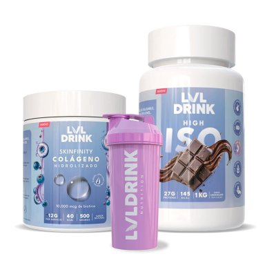 PACK PROTEÍNA CHOCOLATE + COLÁGENO HIDROLIZADO CON BIOTINA Y VITAMINAS + SHAKER GRATIS