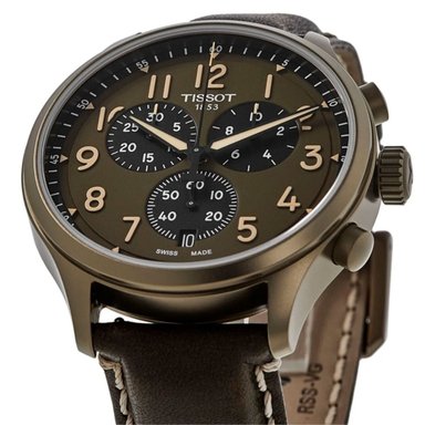 RELOJ TISSOT T-SPORT CHRONO XL KHAKI 45MM - 4